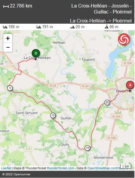 2ème Fête du Vélo : Des itinéraires cyclables pour arriver au lieu de rencontre à Ploërmel